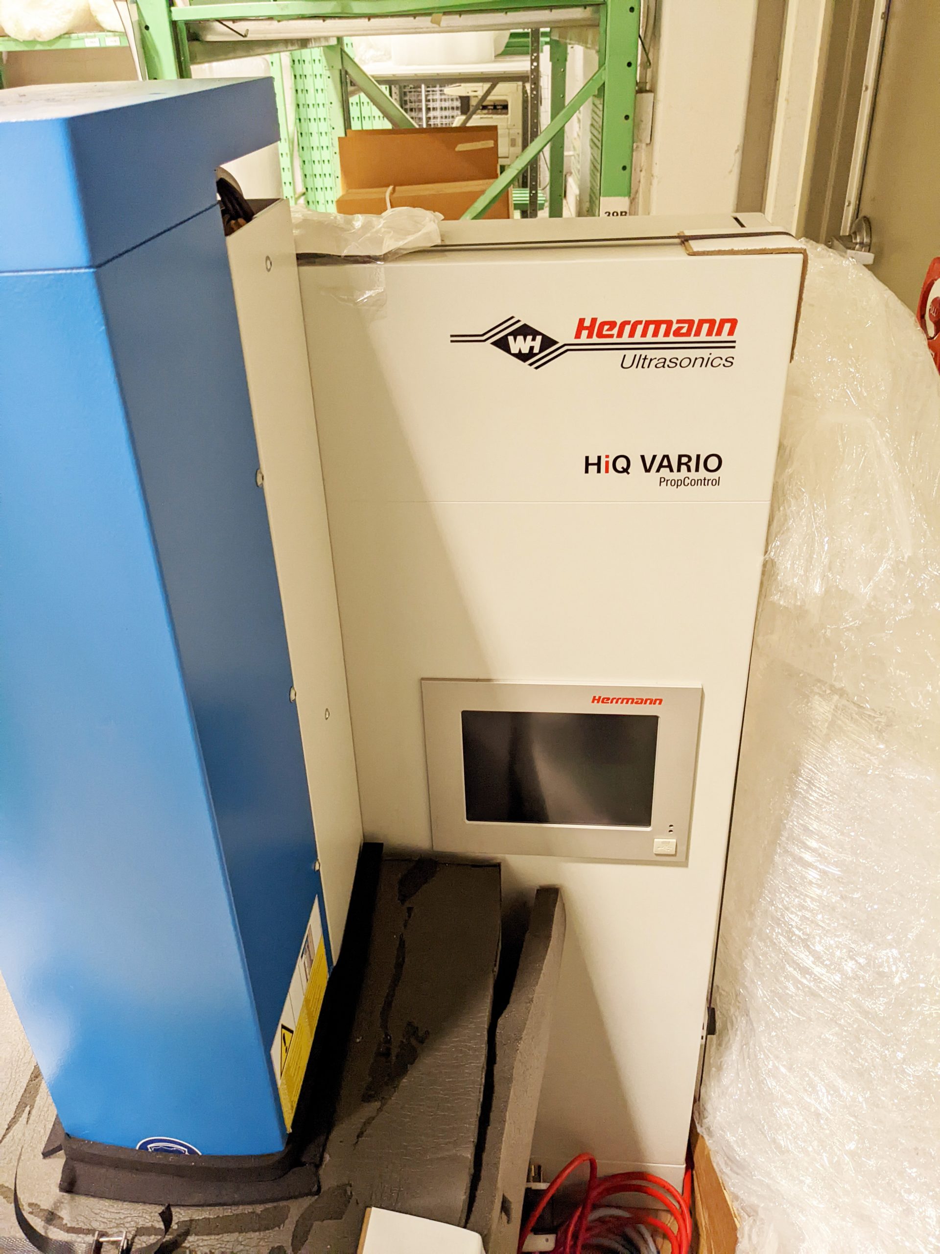 Used 2014 Hermann Ultrasonics HiQ Vario PropControl Ultrasonic Welder