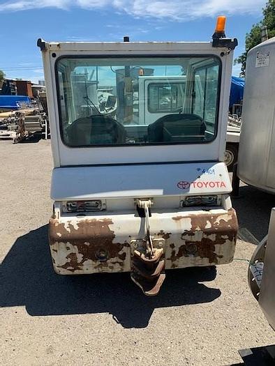 Used 2012 Toyota Diesel Trailer Tugger / Baggage Tractor Model 02-2TDU25