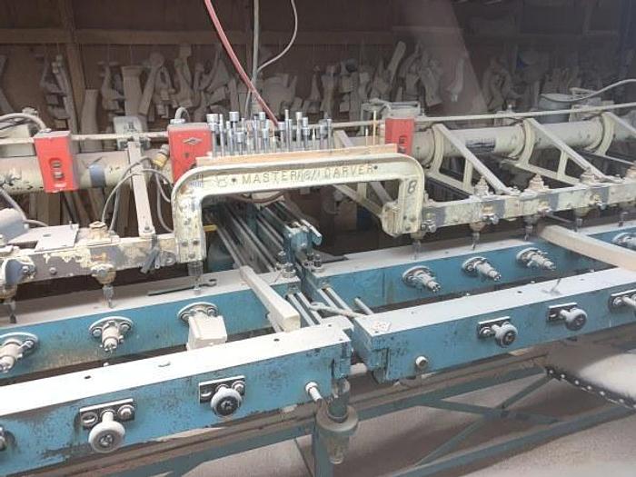 Used MASTERCARVER 24-10, 24-SPINDLE CARVING MACHINE