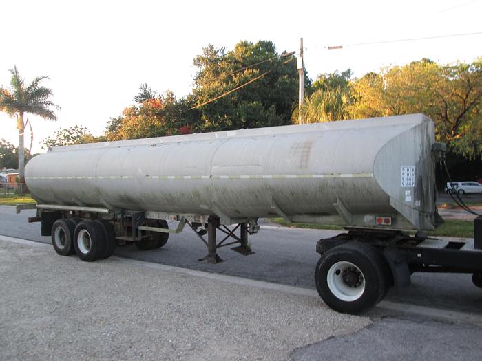 Used 1968 Fruehauf Aluminum Tanker Trailer