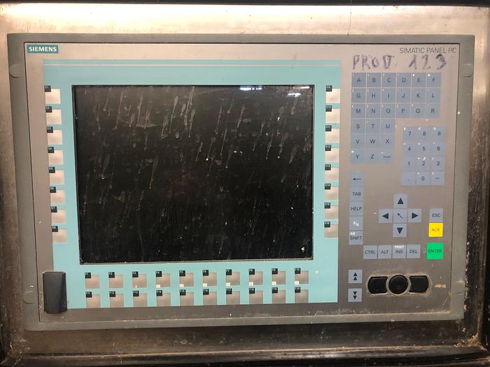 Used Blanszownik taśmowy wodno-parowy "Turatti"