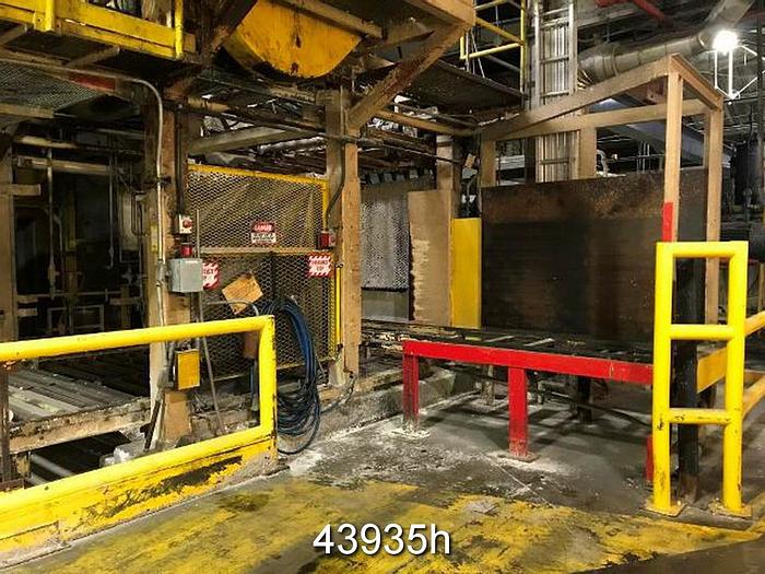 Used Andritz Wet Lap Line. 80" Belt Press with Steel Frame #43935