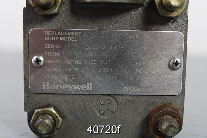 Used Honeywell ST300 Smart Transmitter, Model STG170-F1G-00000-MB.SM.F1C3-514E #40720