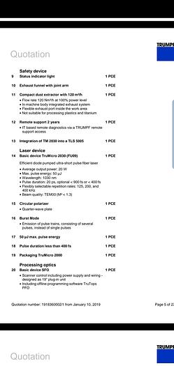 Used 2017 HAAS TRUMPF TRULASER STATION 5005