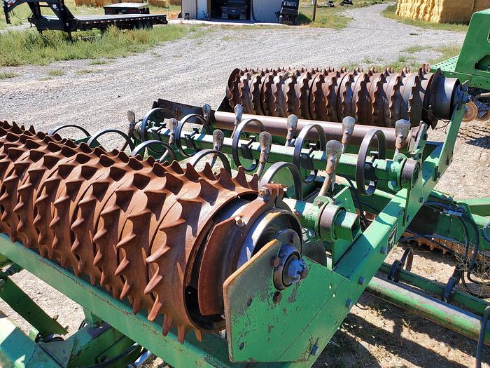 Used 25' John Deere 970 Roller Harrow