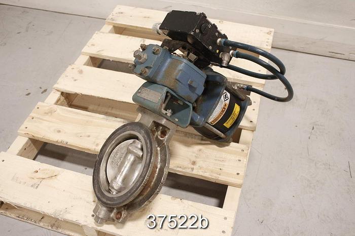 Used Dezurik 6" Butterfly Control Valve , 9522920 #37522