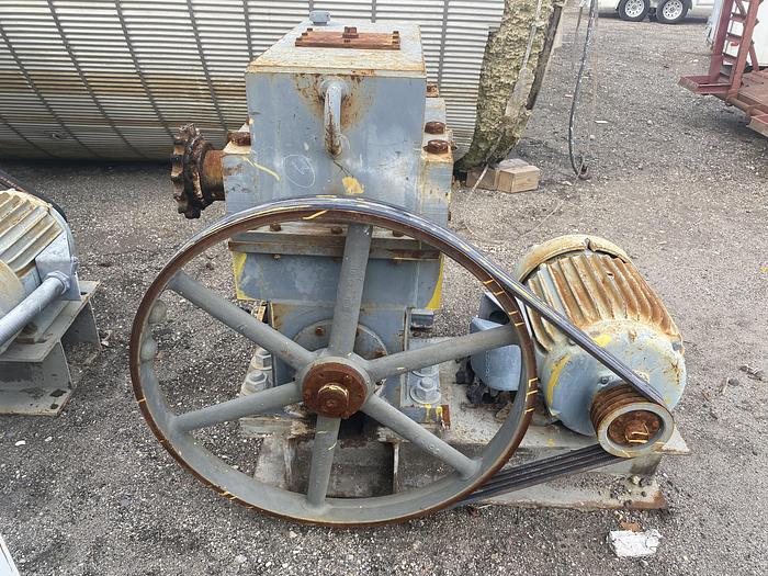 Used Used Marion Mixer approximately 100 cubic feet carbon steel Paddle Mixer