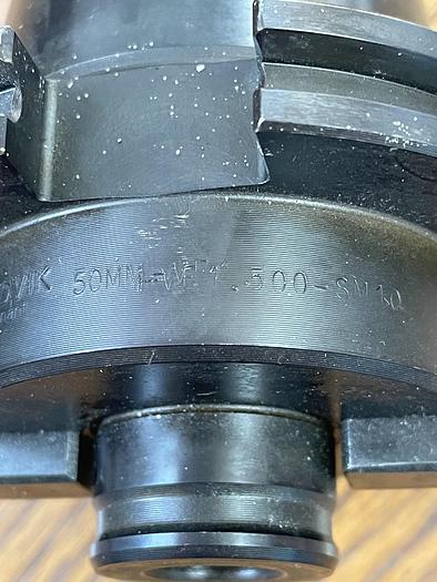 Used USED-SANDVIK 50MM-VF 1.500-SM10 CAT 50 FACEMILL HOLDER (ARBOR SIZE 1-1/4" DIAMETER)