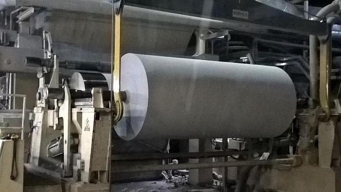 Used 136" (3.45M) VOITH HORIZONTAL TRACK REEL 1200M/MIN