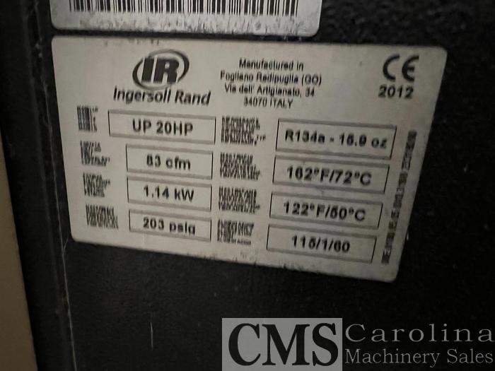 Used Ingersol Rand UP 30 HP Air Compressor
