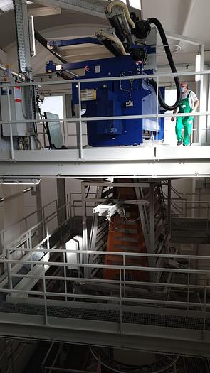 Used KIEFEL COMPEX 80SA/27D Monolayer blown film complete line for LDPE and HDPE