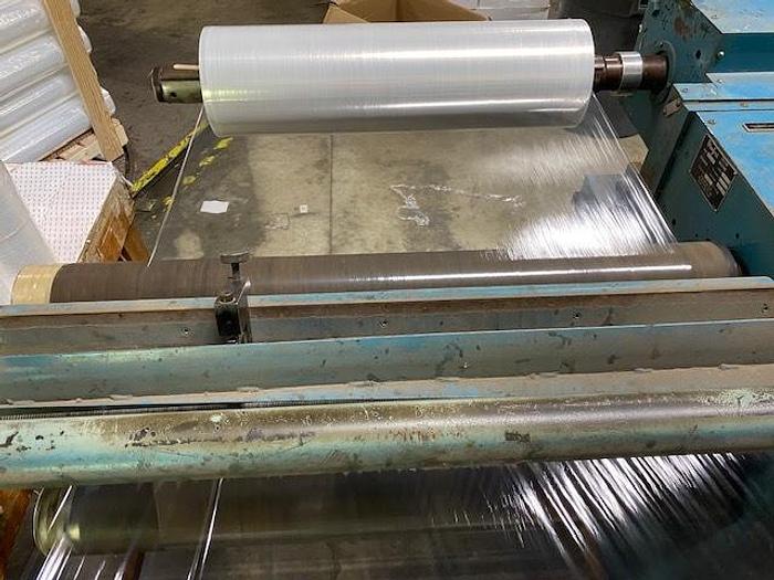 Used 30" WIDE STANFORD 142 LT DOCTOR REWINDER 13" DIAMETER WITH SLITTING