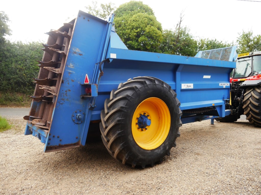 Used Bunning Lowlander 105 Muck Spreader