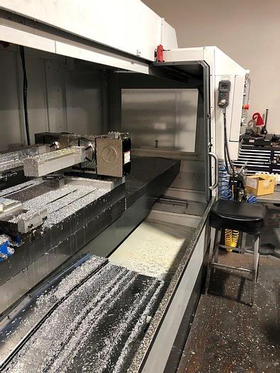 Used 2017 HAAS VF-10 4-Axis CNC Vertical Machining Center