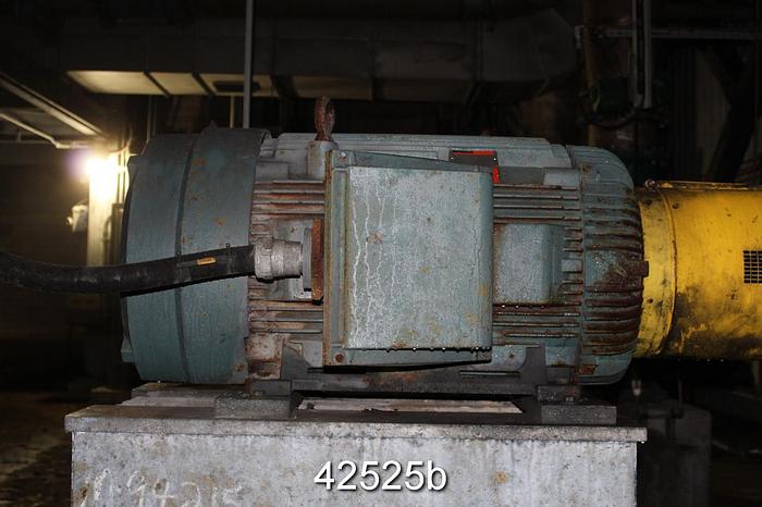 Used Toshiba/Reliance A/C Motor, 150 Hp, 720 Rpm, 449T Frame #42525