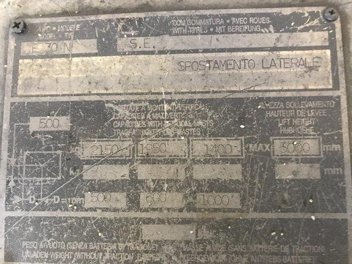 Usato 1989 Muletto OM elettrico E30N