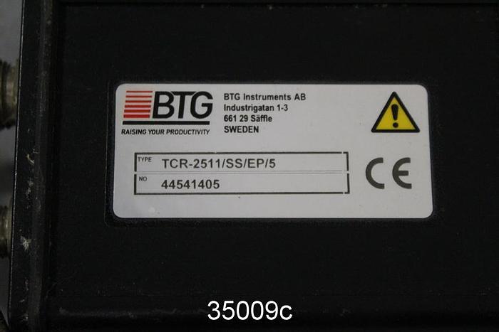 Used BTG TCR-2500 Consistency Transmitter, CPM Communication Platform #35009