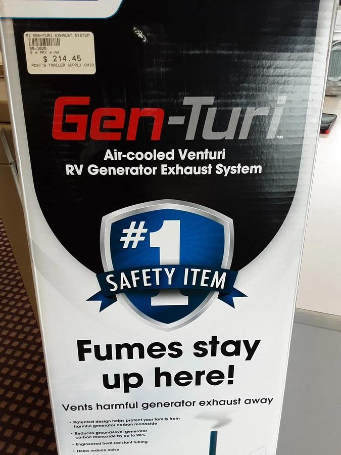 CAMCO Gen-Turi RV Generator Exhust System. Part # 55-1625