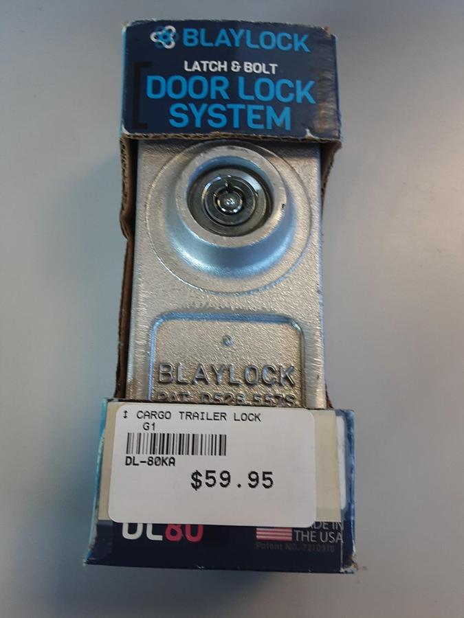 BlayLock Latch and Door Lock System Part # DL-80KA