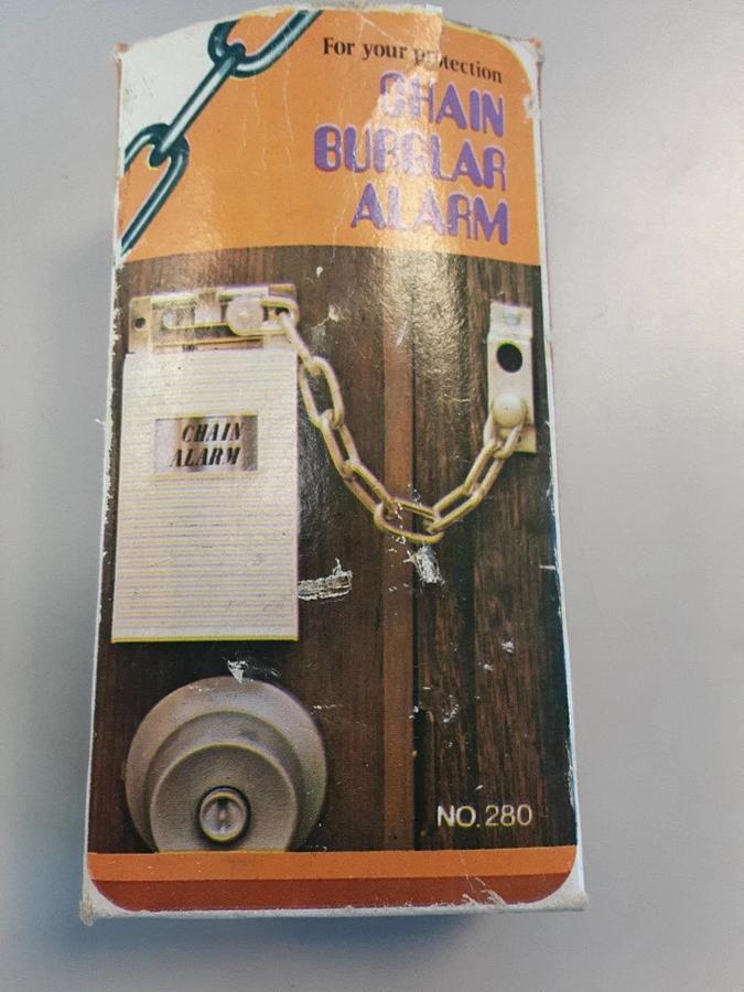 For Your Protection Chain Burglar Alarm Part #949431