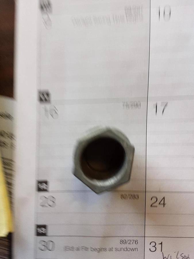 The ¾” Conduit Nipple