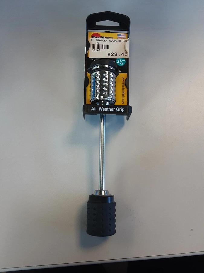 3 3/8" Deadbolt Lock Trailer Coupler Lock Part # 39140