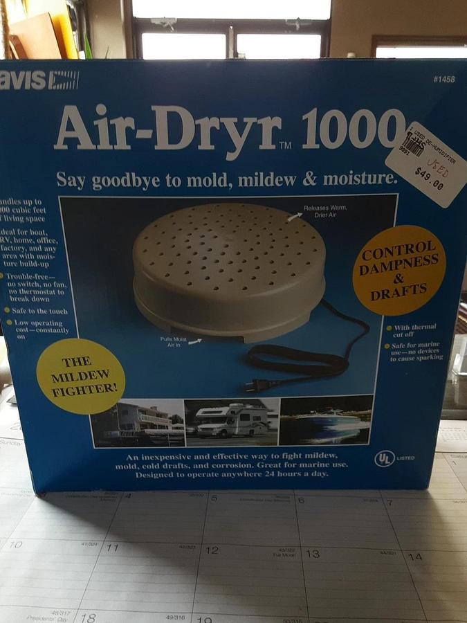 Used Davis Instruments Air-Dryr 1000 Dryer