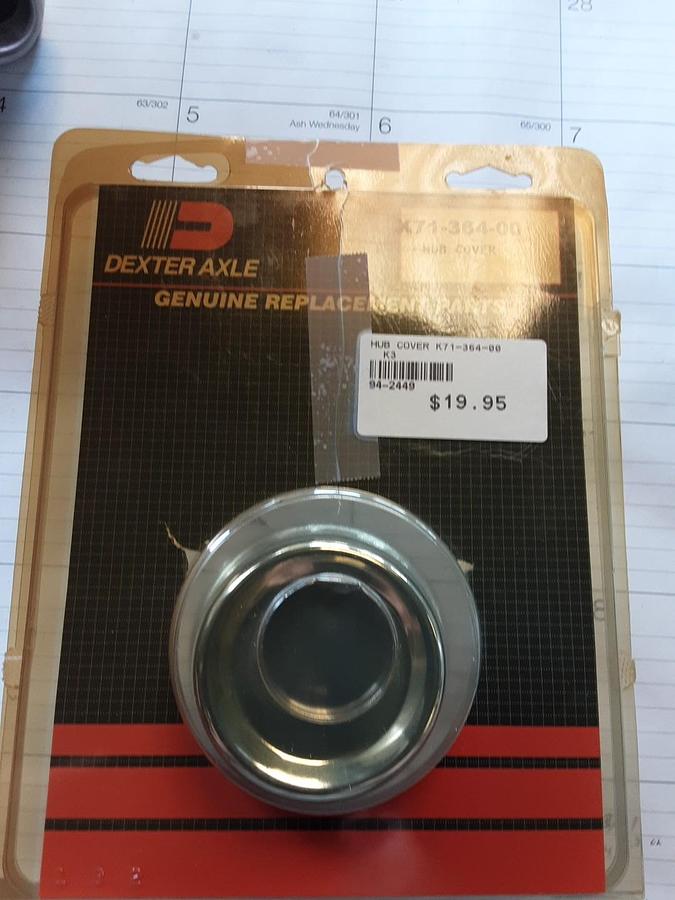 Dexter Axle Hub Cover Replacement Part Part #K71-364-00