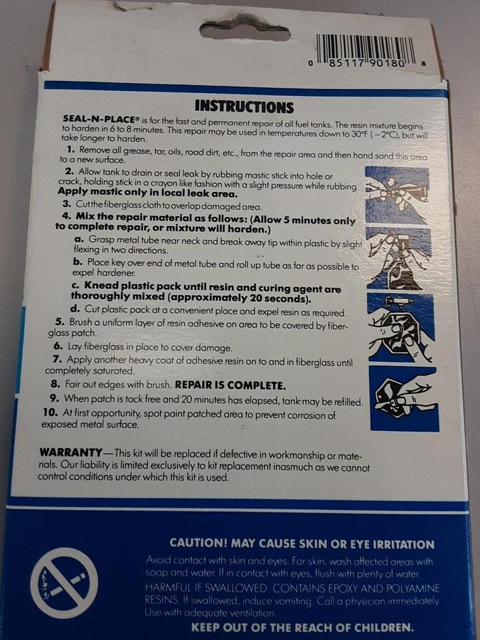 Fenwal Fuel Tank Repair Kit 900M-180