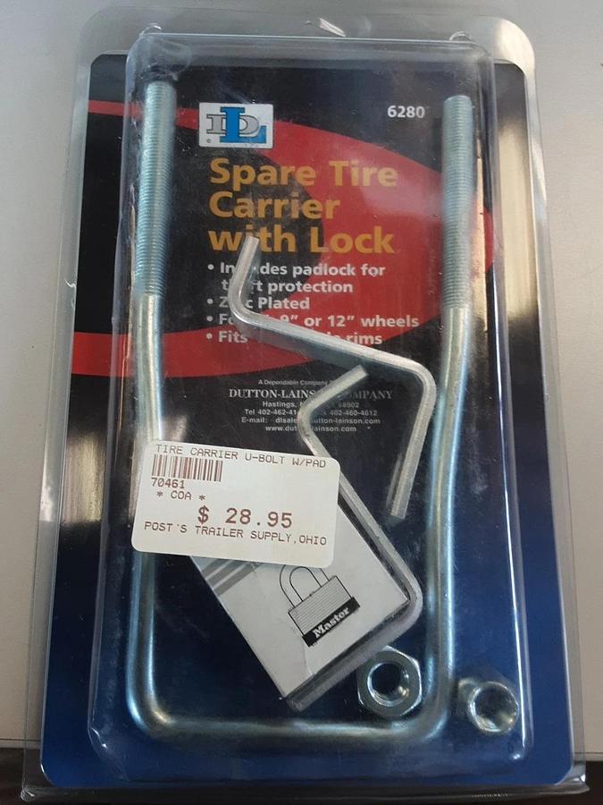 Dutton-Lainson Spare Tire Carrier With Lock