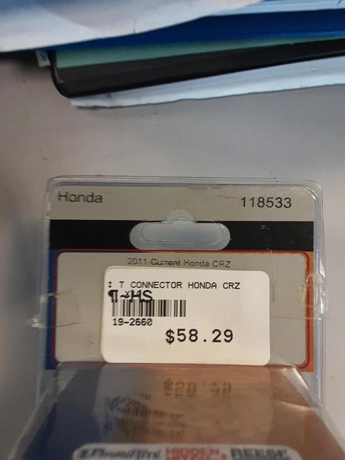 Tow Ready Part #118533 For Honda CRZ