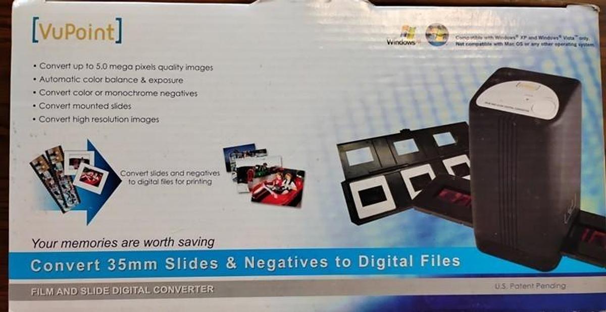VuPoint FS C1-VP Slide & Film Scanner 874121001341