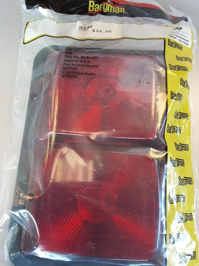 Bargman RV Tail Light Part #211338