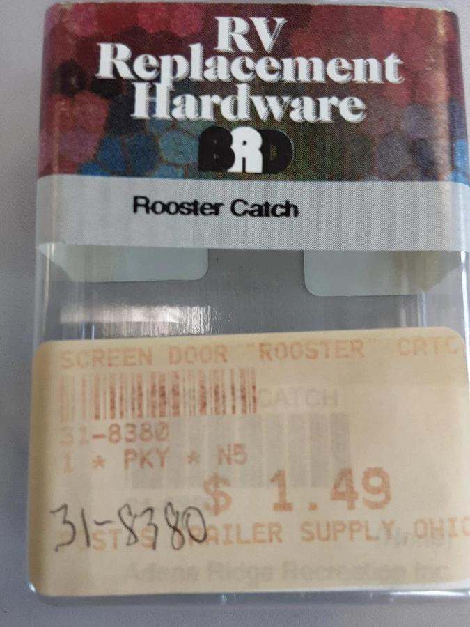 RV Replacement Hardware Rooster Catch Part # 31-8380