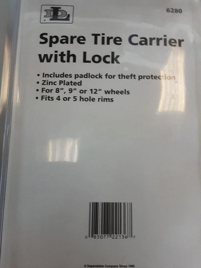Dutton-Lainson Spare Tire Carrier With Lock