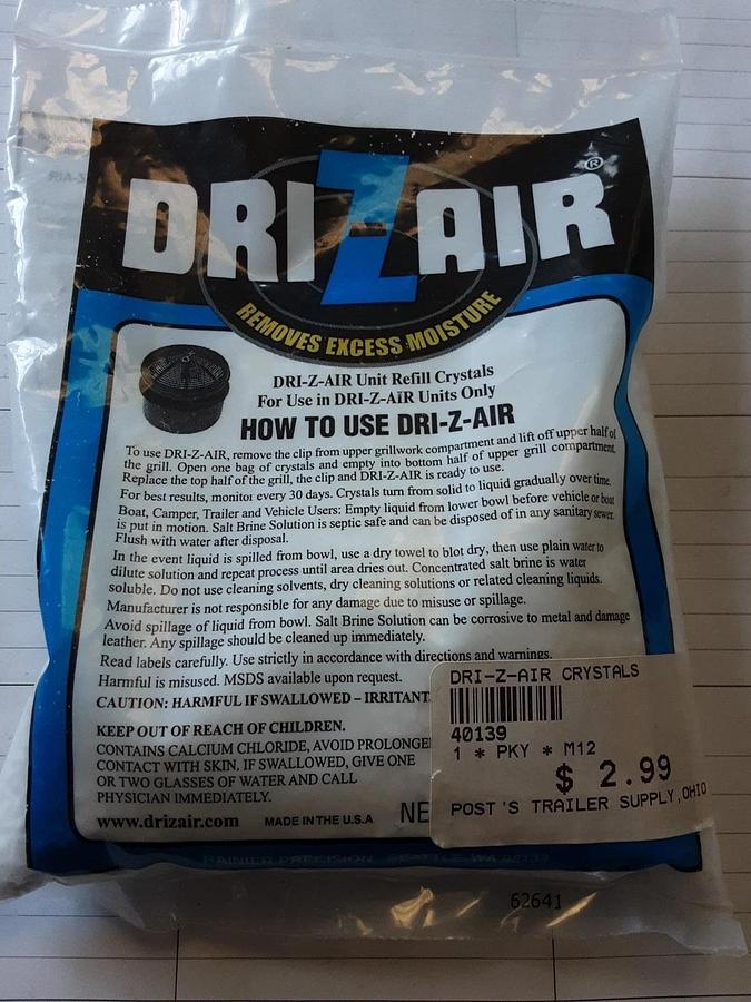 Drizair 13oz Bag Refill Crystals