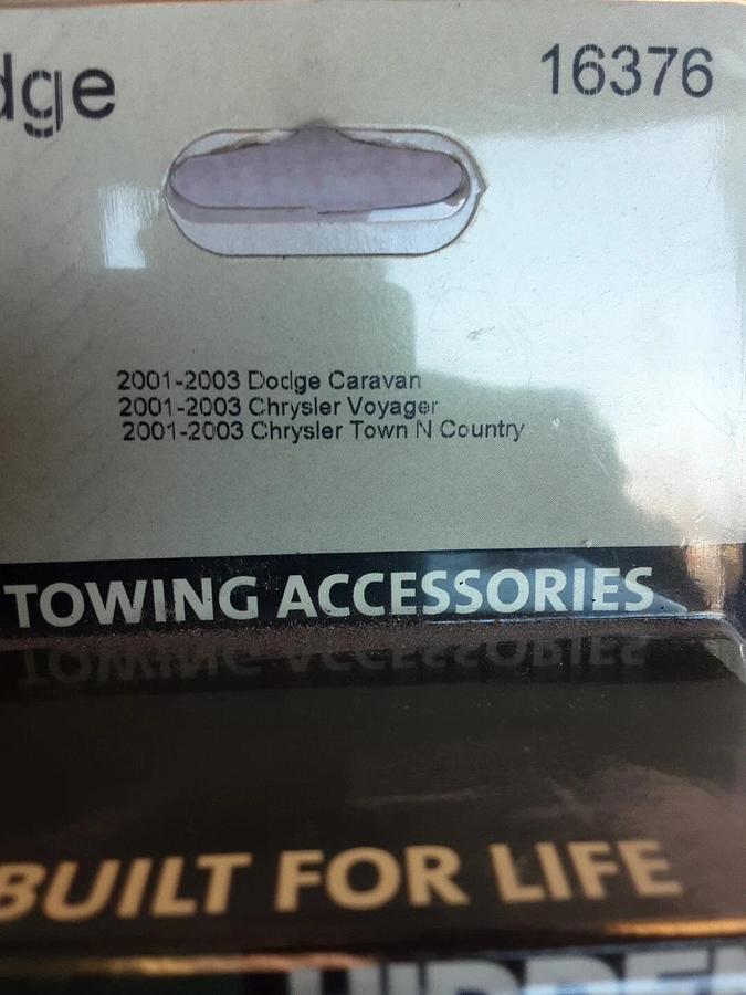 Hidden Hitch T-connector For Dodge And Chrysler Part #16376