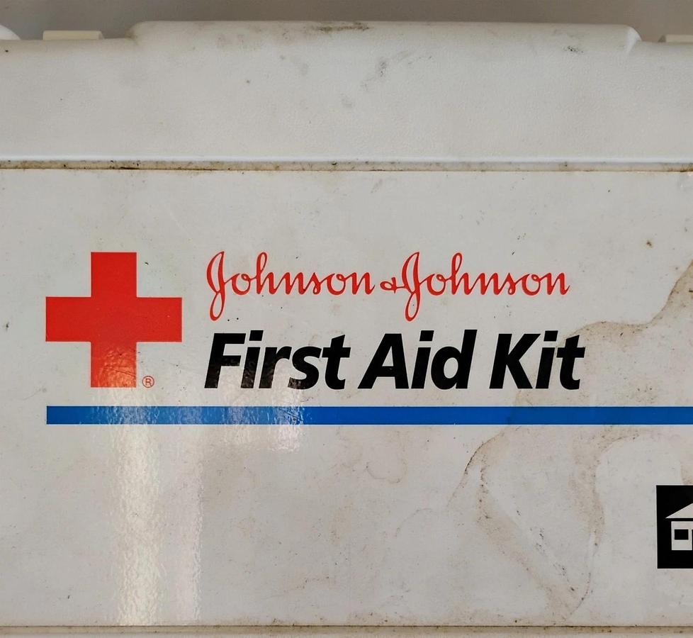 Used Jjohnson and Johnson first aid kit