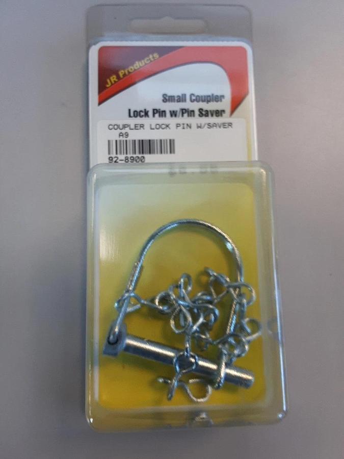 JR Products Small Coupler Lock Pin With Pin Saver Part # 01174