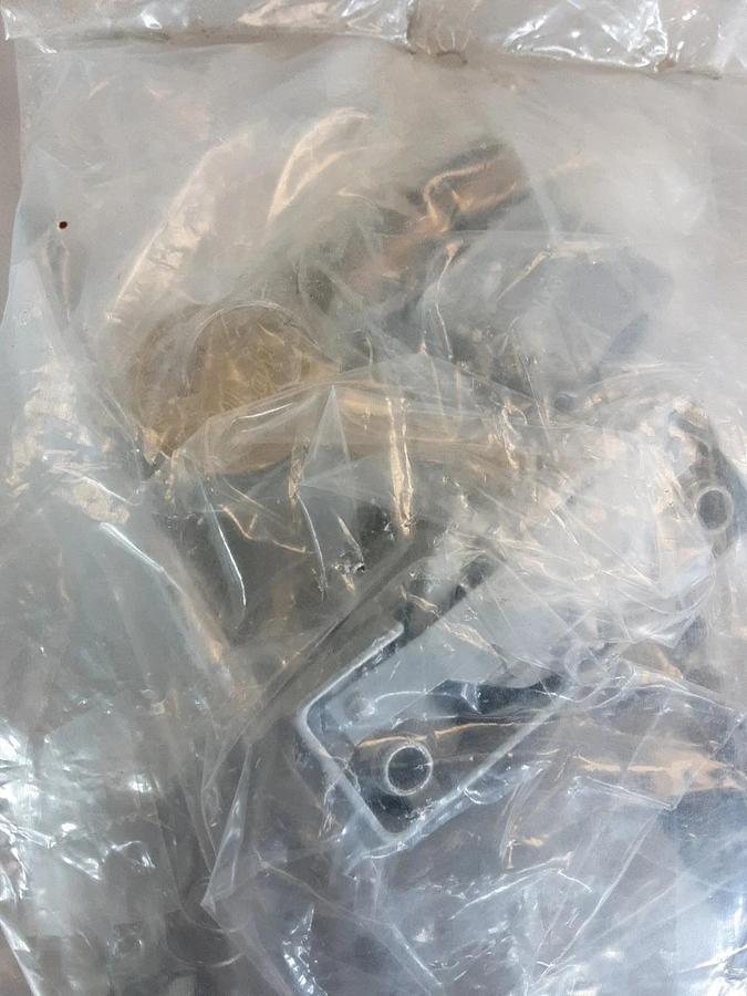 Aluminum Push Button Door Latch Or Lock. Part #31-8240