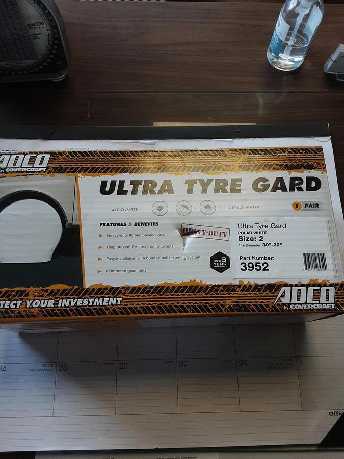 ADCO Ultra Tyre Gard Part #3952, Part # 92-9473