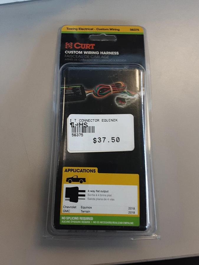 Trailer Connector Kit-Custom Wiring Connector Curt Manufacturing 56375