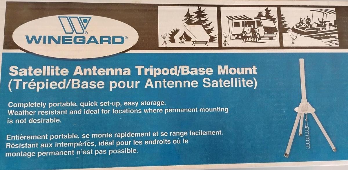 Winegard Satellite Antenna Tripod/Base Mount Part #22-1199