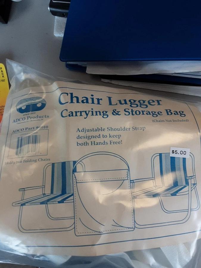 ADCO Chair Lugger Carrying & Storage Bag. Part # 6010