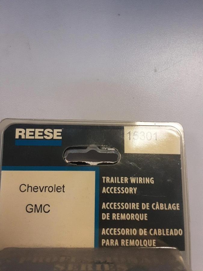 Reese Trailer Wiring Accessory Part #15301