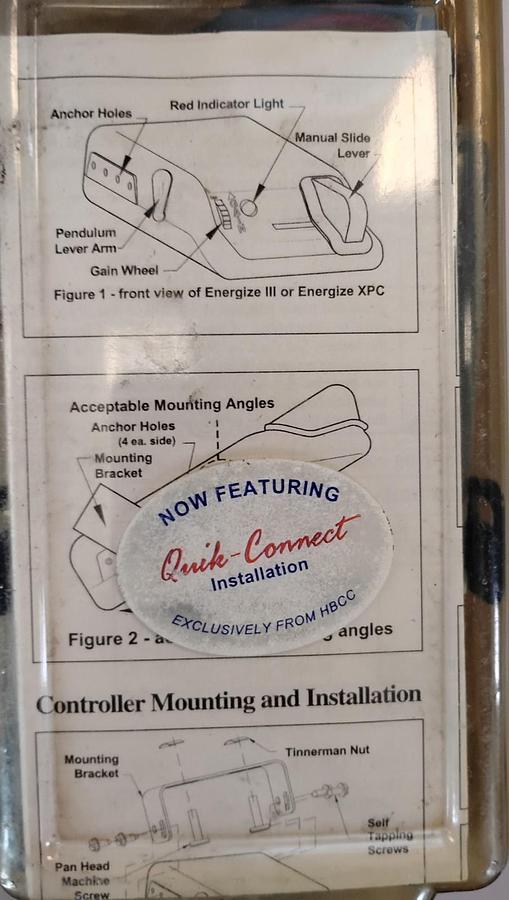Hayes Energizer III Brake Controller Quick Connect Part #32299