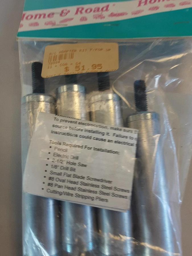 A/C Adapter Kit F/Pop Up Part #79984