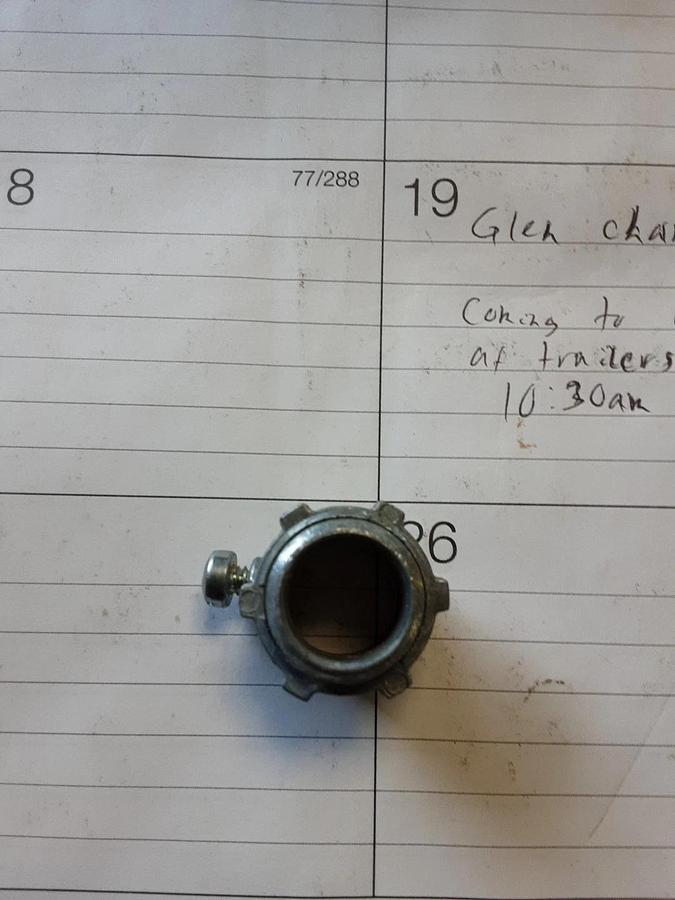 NIB GAMPAK TC-501 Straight Conduit Connector with Locknut