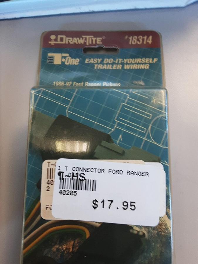 Draw-Tite Part #18314 T-Connector For Ford Ranger