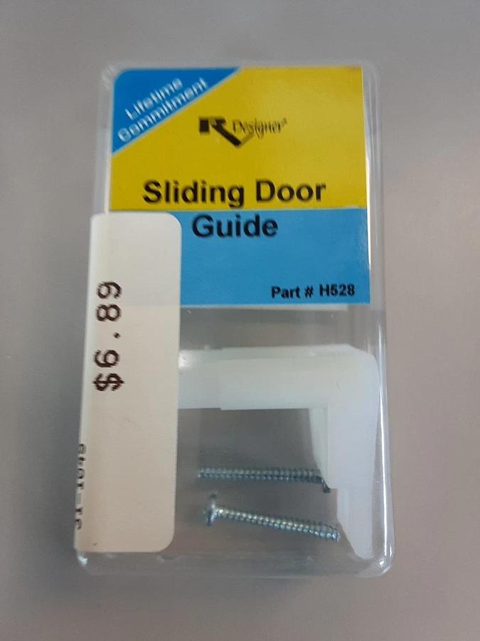 RV Designer Sliding Door Guide Part # H528